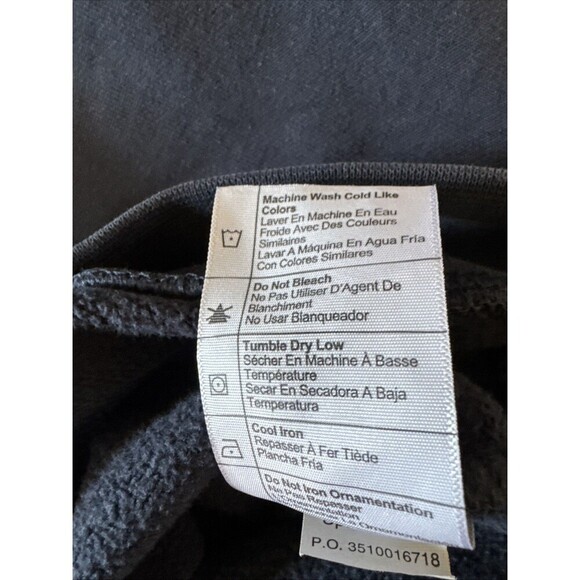 Carhartt Pullover Hoodie Mid Weight Loose Fit Graphic Sleeve 2x Tall K288 Blue - Picture 4 of 12